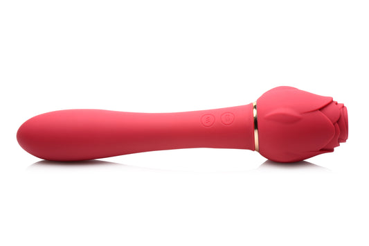 Bloomgasm - Sweet Heart Rose 5x Suction Rose and 10x Vibrator - Pink