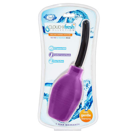 "Fresh Plus Deluxe Enema Douche - 10.1 Oz Ez Squeeze Bulb WTC103CP"