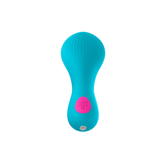 "Solia Bullet Flat Tipped Vibrator - Turquoise FF-1055-04"