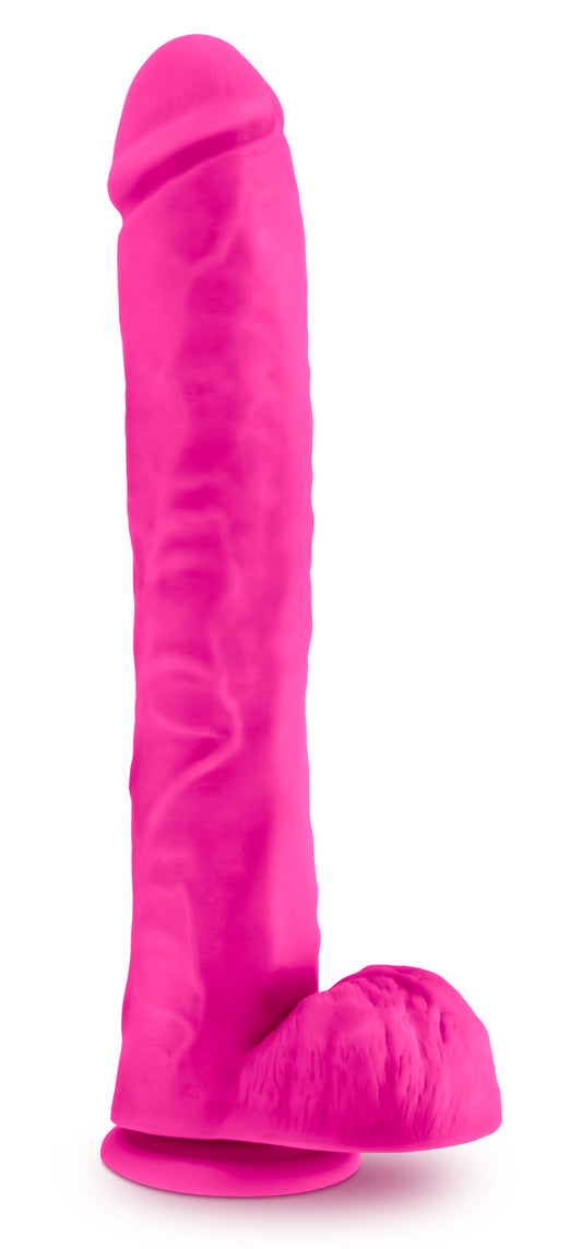 "Au Naturel - Bold - Daddy - 14 Inch Dildo - Pink BL-26640"