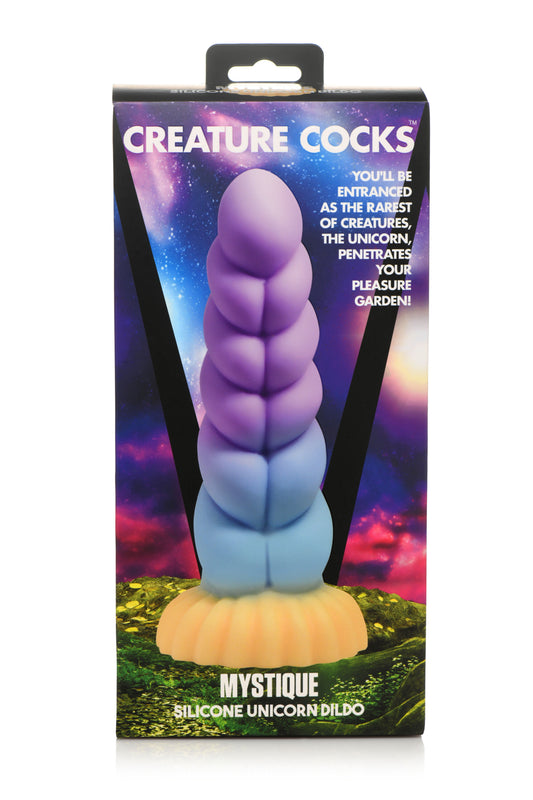 "Mystique Silicone Unicorn Dildo CC-AH066"