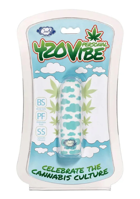 "420 Stubby Vibe Cloud - White/blue WTC603"