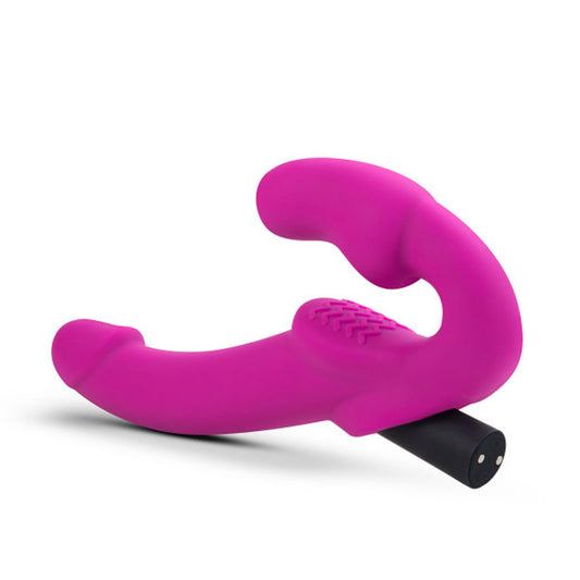"Temptasia - Estella - Strapless Silicone Dildo - Pink BL-81400"