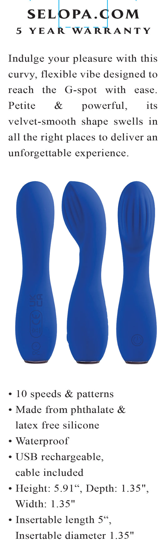 "Sapphire G - Blue SL-RS-3281-2"