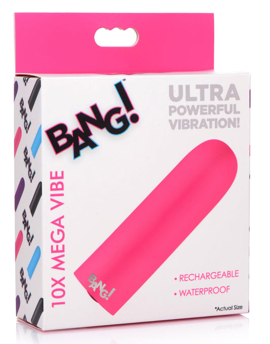 "10x Mega Vibrator - Pink BNG-AG749-PINK"