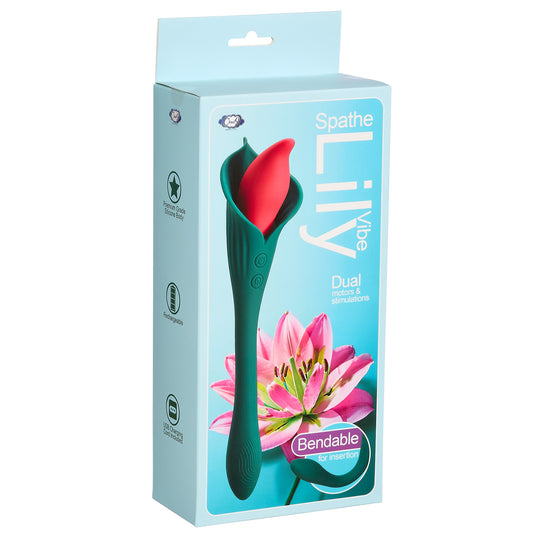"Spathe Lily Vibe Green-Blue WTC607"