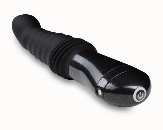 "Temptasia - Lazarus - Thrusting Dildo - Black BL-29985"