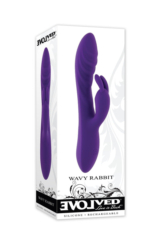 "Wavy Rabbit Purple EN-RS-4097-2"