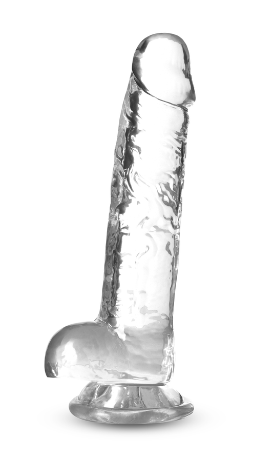 "Naturally Yours - 7 Inch Crystalline Dildo - Diamond BL-51609"