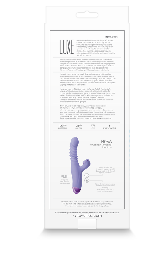 "Luxe - Nova - Purple NSN-0209-35"