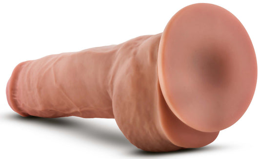 "Au Naturel - Big Boy - 10 Inch Dildo - Mocha BL-37587"