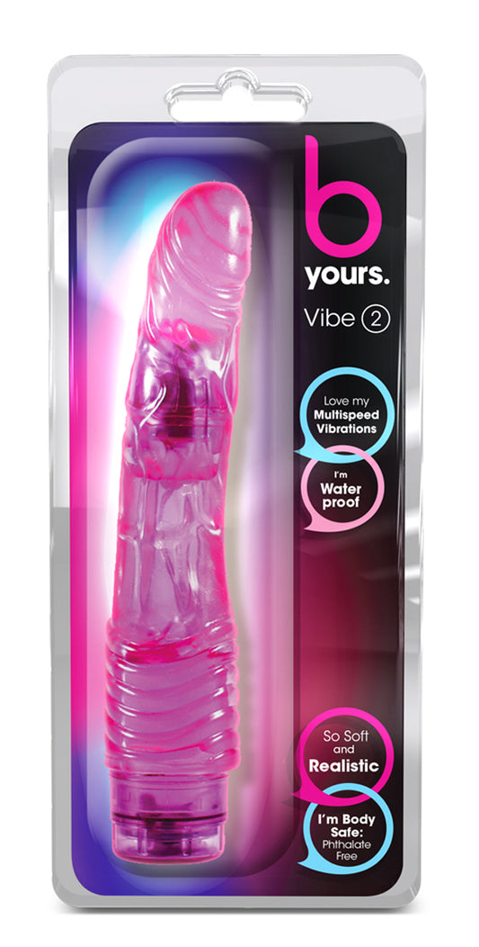 "B Yours Cock Vibe #2 - Purple BL-10031"