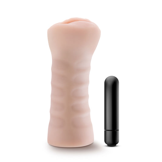 "Enlust - Destini - Vibrating Stroker - Beige BL-73403"