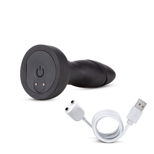"Anal Adventures Platinum - Drive Plug - Black BL-11995"