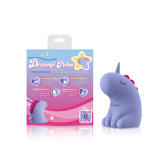 "Dreamii Pulse Pulsing Unicorn Stimulator - Mystical Purple VB-75034"