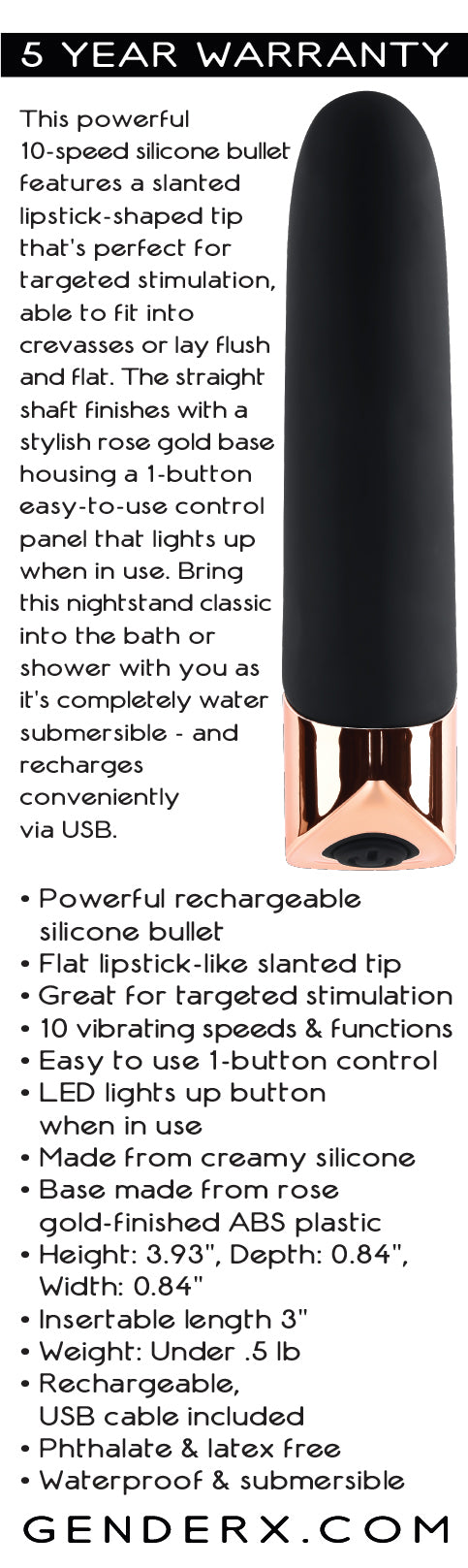 "The Gold Standard - Black GX-RS-1072-2"