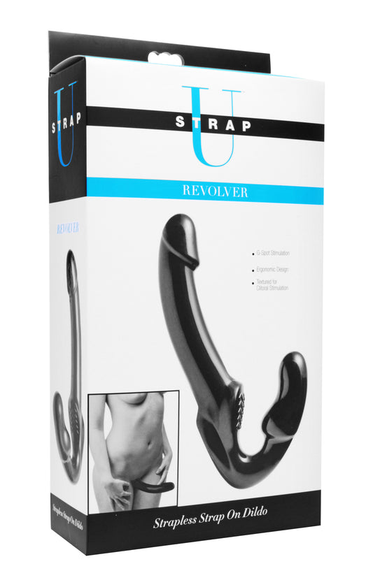 "Revolver Strapless Strap on G Spot Dildo SU-AE169"