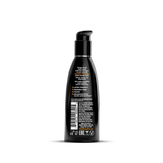 Aqua Salted Caramel Flavored Water Based Intimate Lubricant - 2 Fl. Oz.