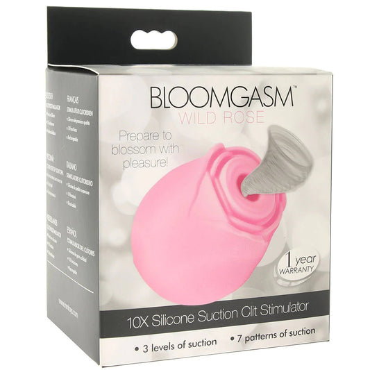 "Inmi - Bloomgasm Wild Rose 10x Suction - Pink INM-AG870"