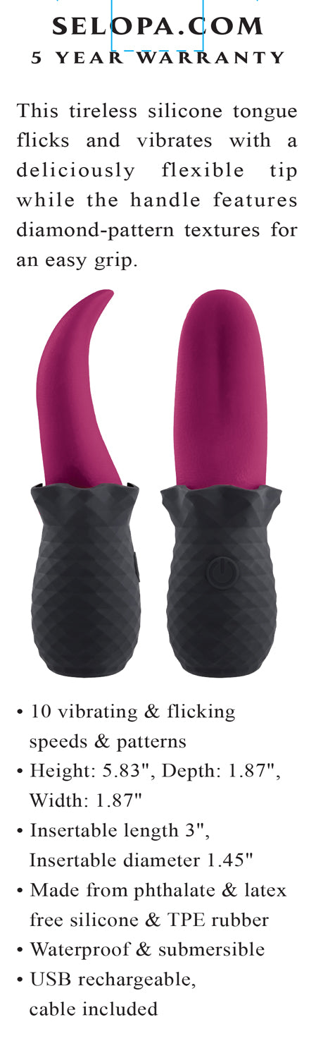 "Tongue Teaser - Pink/black SL-RS-3298-2"