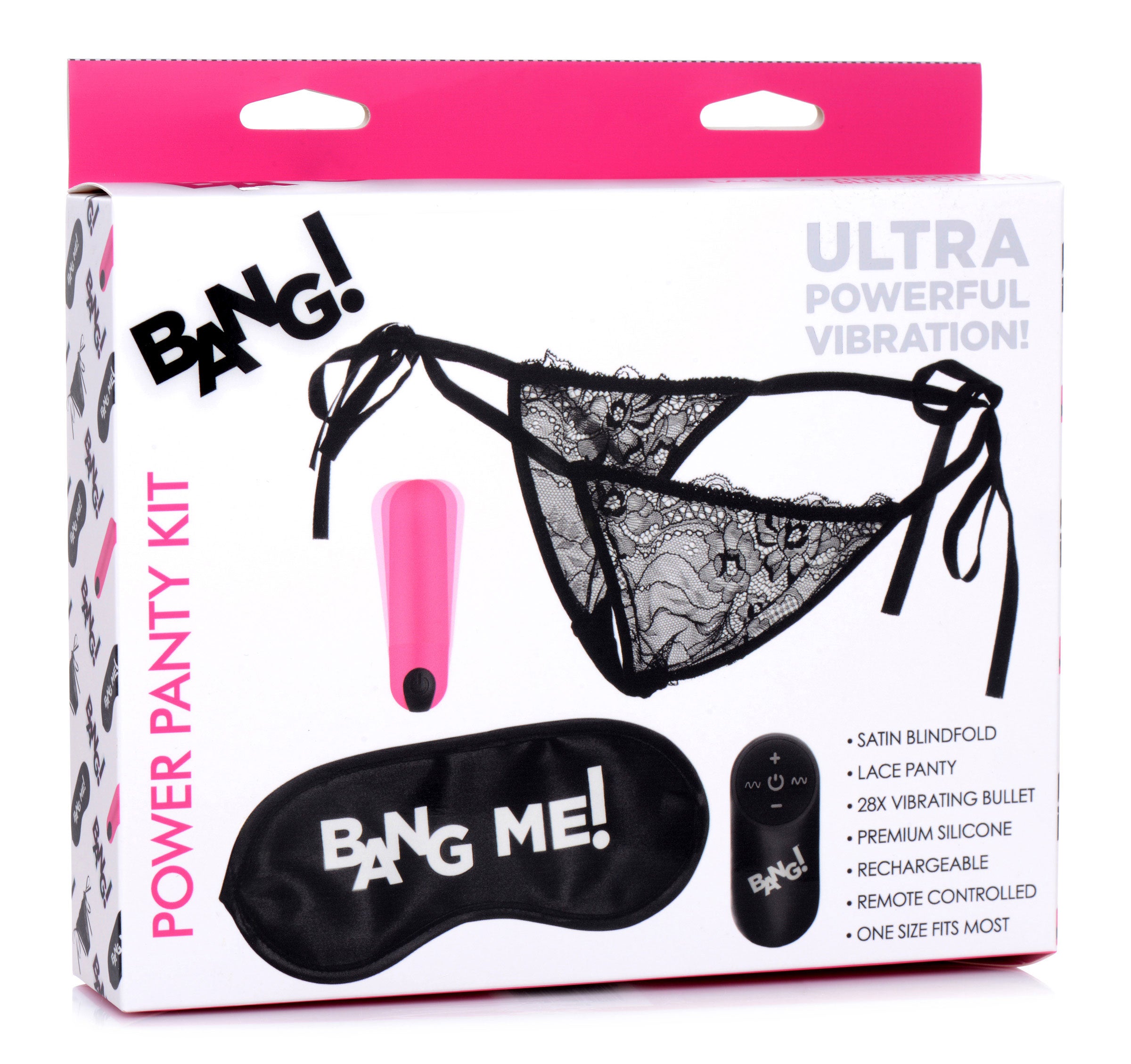 "Bang Power Panty Kit - Pink BNG-AG579"