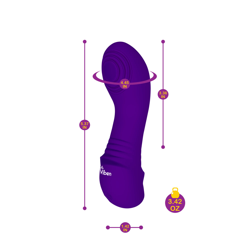 Sebela Mini Thumping G-Spot Vibe - Violet