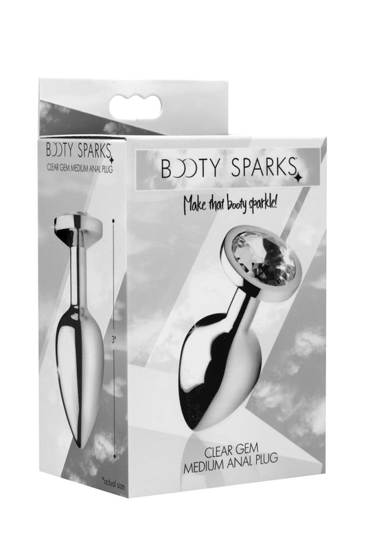 "Clear Gem Anal Plug - Small BTYS-AF632-SMALL"