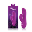 "Jolie Mini Pleasure Ridges Rabbit Vibe - Berry VB-75028"