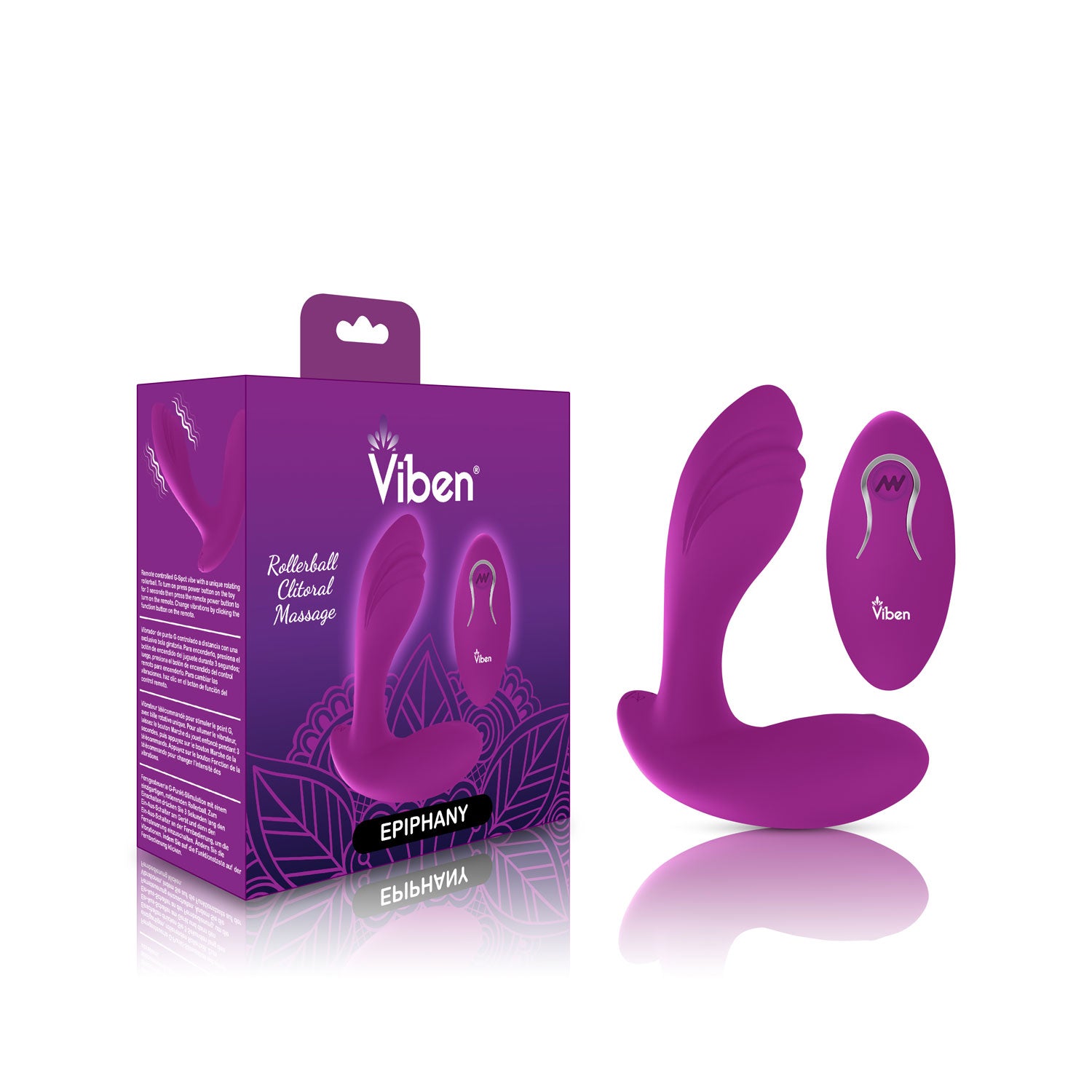 Epiphany Clitoral Rollerball Panty Vibe - Berry