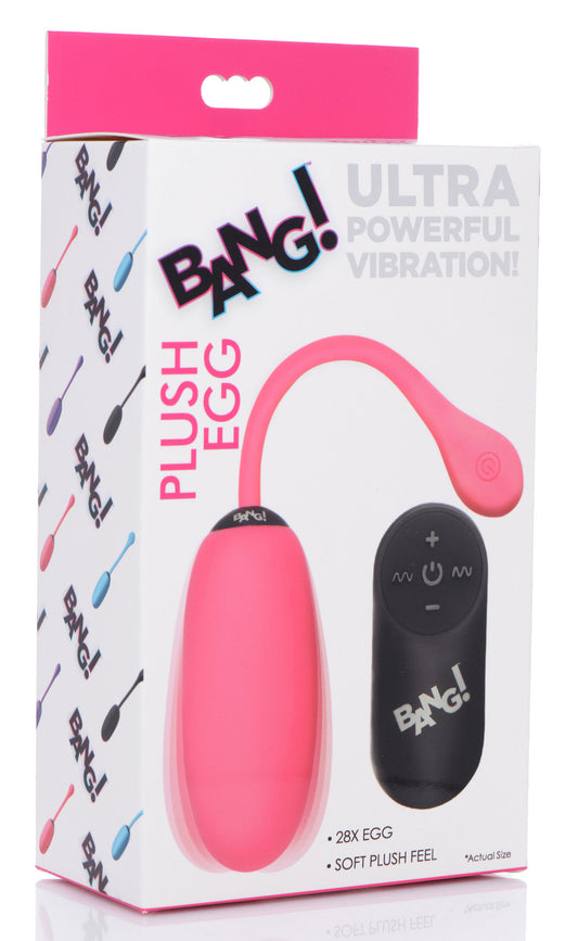 "28x Plush Egg and Remote - Pink BNG-AG590-PNK"