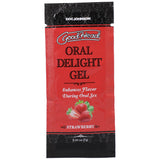"Goodhead Oral Delight Gel Strawberry 0.24 Oz Bulk DJ1387-39-BU"