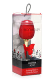 "Bloomgasm Flutter Rose Sucking Rose with Butterfly Teaser - Red INM-AG954"