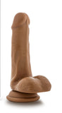 "Dr. Skin - Dr. Jeffrey - 6.5 Inch Dildo With Balls - Tan BL-14807"