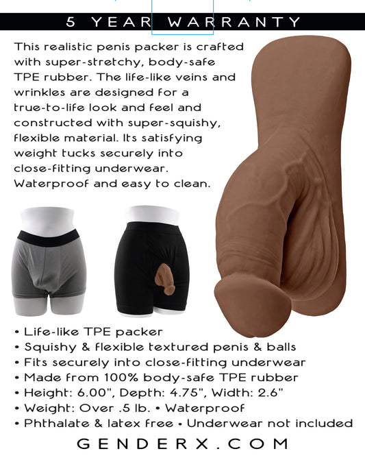 "4 Inch Silicone Packer Dark GX-PK-0976-2"
