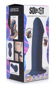 "Squeezable Thick Phallic Dildo - Blue SQ-AG473-BLU"