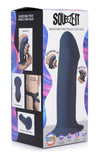 "Squeezable Thick Phallic Dildo - Blue SQ-AG473-BLU"