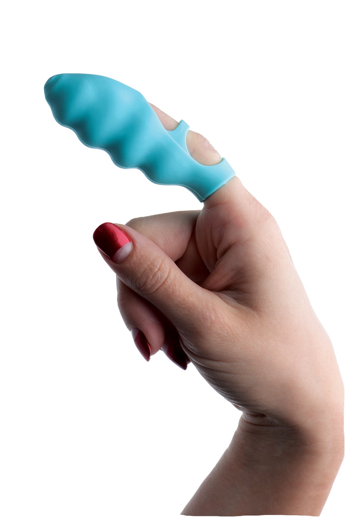 Ripples Finger Bang-Her Vibe - Teal