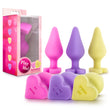 "Naughty Candy Hearts Display - 9 Pieces - Assorted Colors BL-99994"