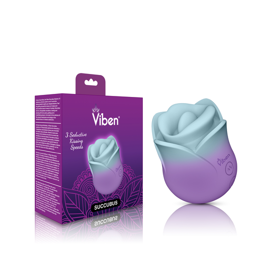 "(Presale Only) - Succubus Vibrating Kissing Rose - Pixie Dust VB-75023"