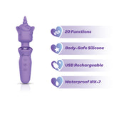 (Presale Only) - Dreamii Wand Powerful Unicorn Wand - Lilac Whirl