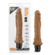 "Dr. Skin - Cock Vibe 8 - 9.75 Inch Vibrating Cock Mocha BL-11337"