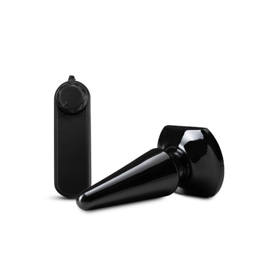 "Anal Adventures - Basic Vibrating Anal Pleaser - Black BL-10605"
