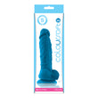 "Coloursoft 5 Inch Soft Dildo - Blue NSN0410-27"