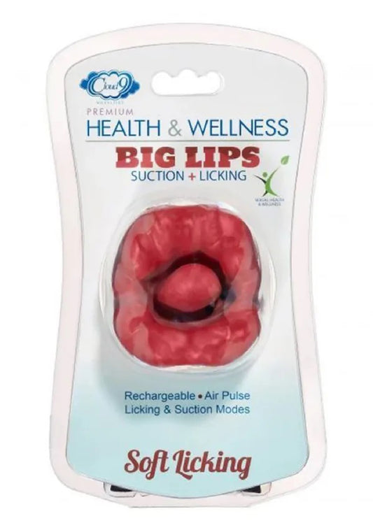 "Big Lips Suction and Licking - Red WTC948"