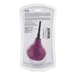 "Health and Wellness Deluxe Enema Douche Non- Backflow One-Way Valve - 7.9 Fl. Oz. - Plum WTC924"