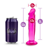 B Yours - Sweet n' Small 6 Inch Dildo With Suction Cup - Pink