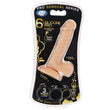 "Pro Sensual Premium Silicone 6 Inch Dong With 3 Cockrings - Flesh WTC852820"