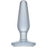 "Crystal Jellies Butt Plug - Medium - Clear DJ0289-04"