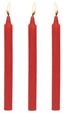 "Fetish Drip Candles 3pk - Red MS-AG364-RD"