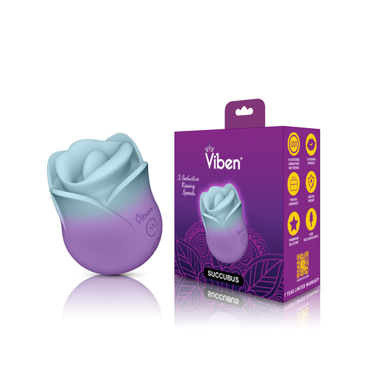 (Presale Only) - Succubus Vibrating Kissing Rose - Pixie Dust